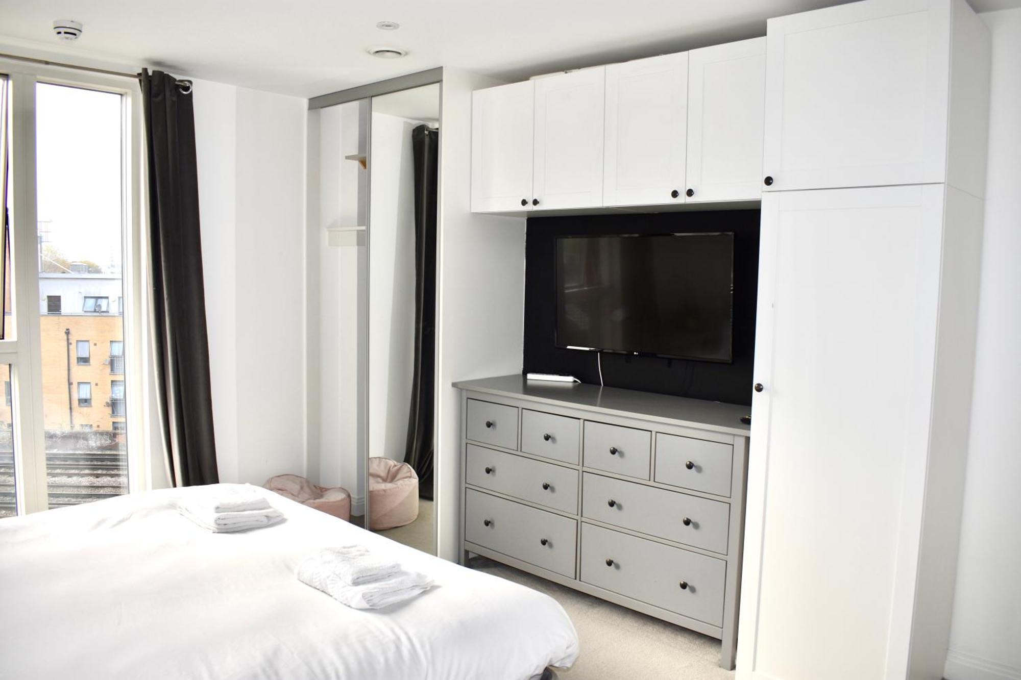 Balcony High End 2-bed Flat In Camberwell For 6 Appartamento *